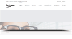 Desktop Screenshot of brahmann-optik.de
